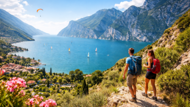 Aktivurlaub am Gardasee: Wandern, Radfahren und Entspannen in Norditalien [Bildinhalt mit KI erstellt]