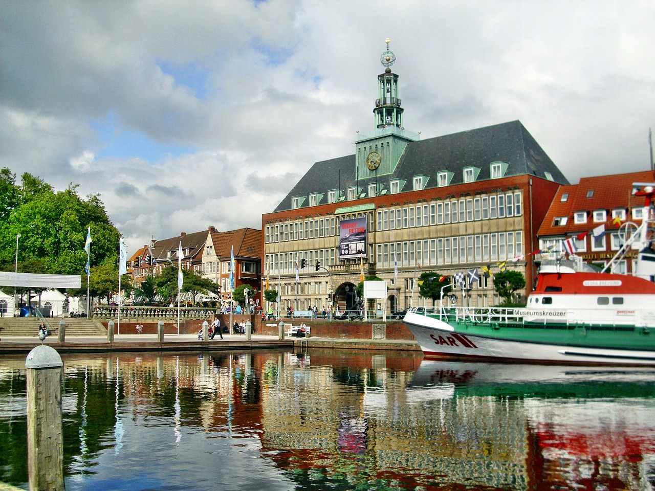 Emden Altstadt - beliebtes Reiseziel in Norddeutschland