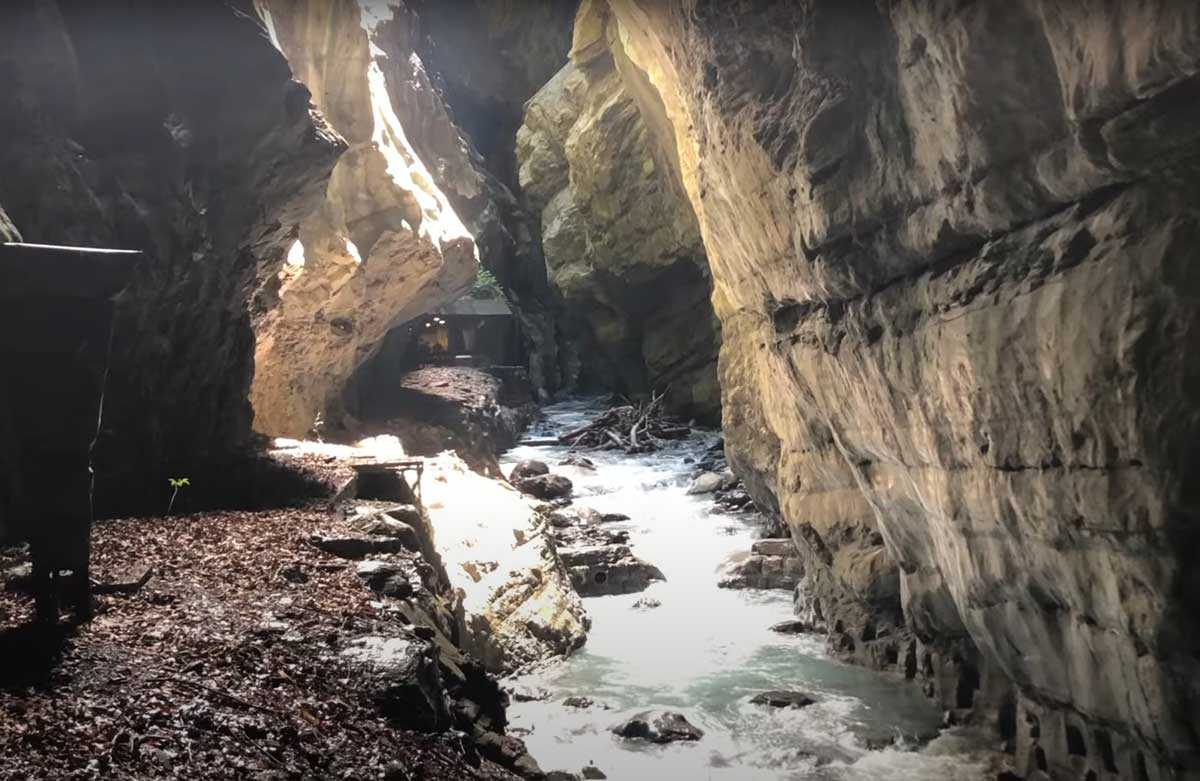 Tamina Schlucht und das alte Bad Pfäfers in Bad Ragaz