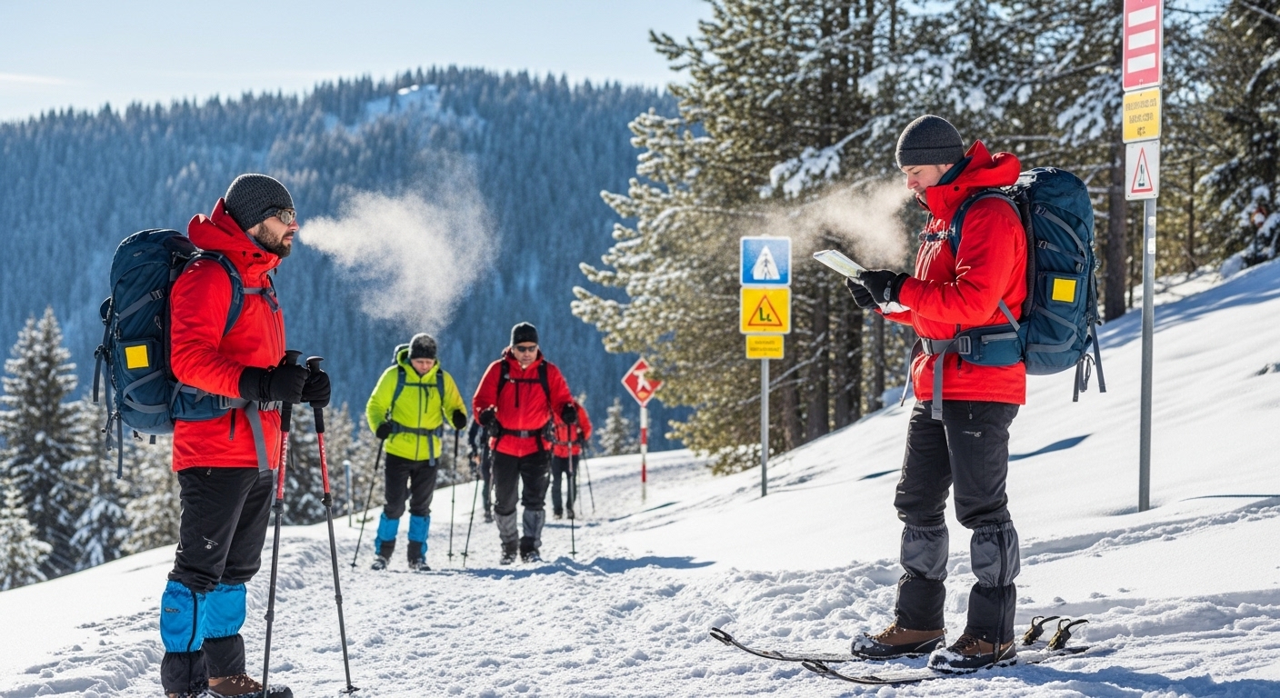 Sicheres Wandern im Winter: Worauf Sie achten sollten
