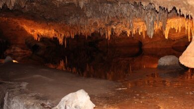 Die Gassel-Tropfsteinhöhle am Traunsee